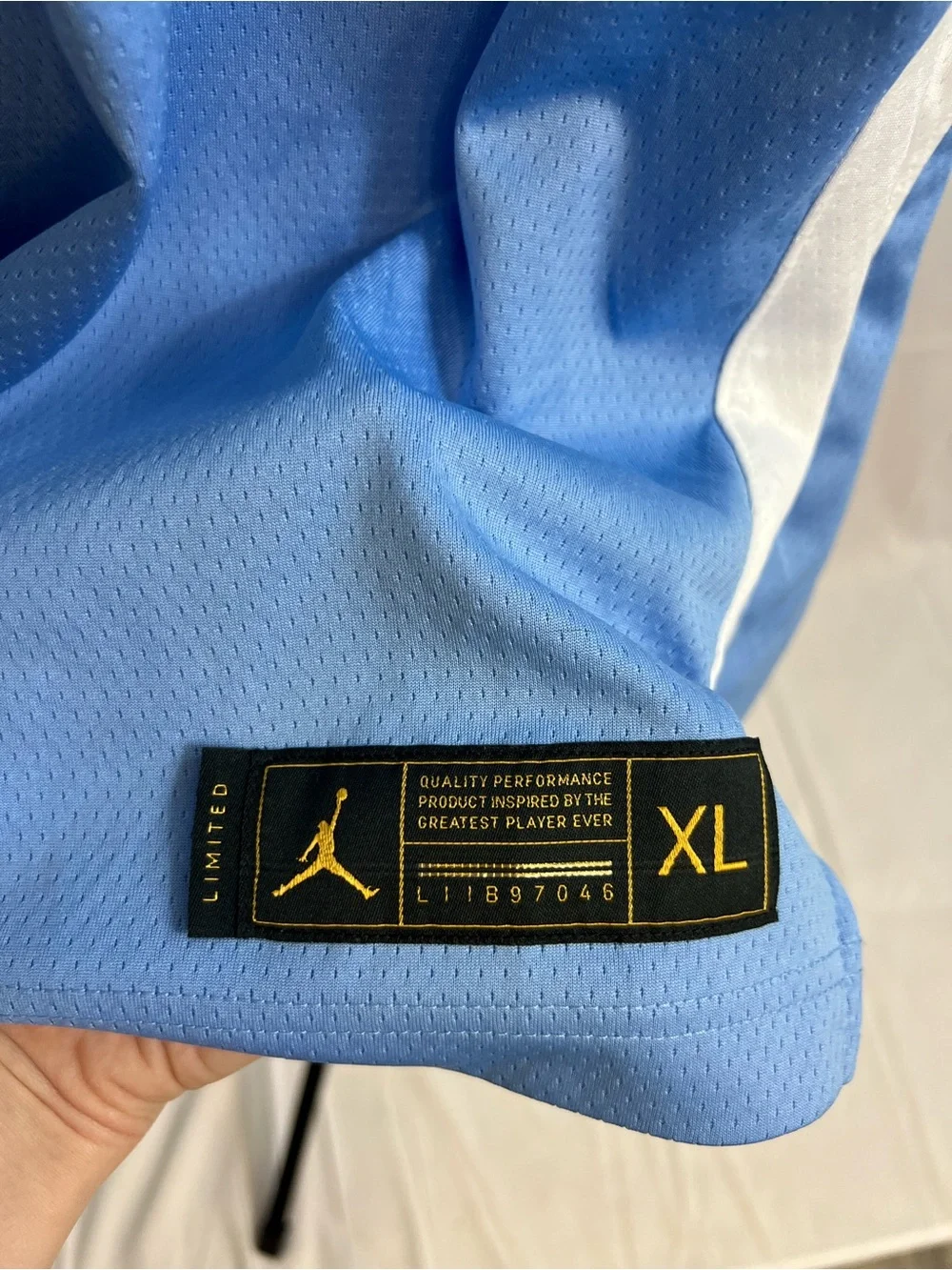 North Carolina Tar Heels Basketball Jersey Michael Jordan #23 XL